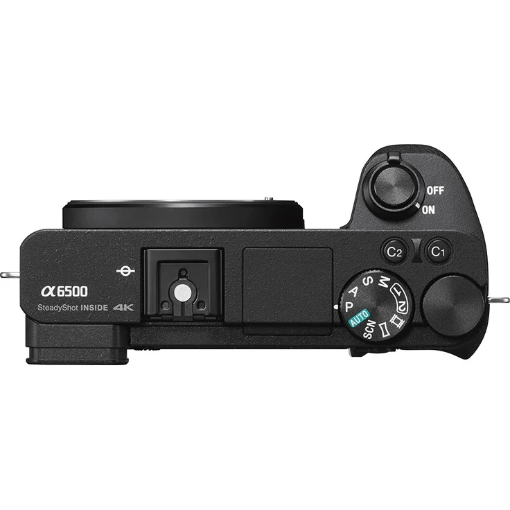Sony Alpha 6500 APS-C E-Mount Systemkamera (24,2 Megapixel, 7,5 cm (3 Zoll) Touch Display, 5 Achsen-Bildstabilisierung, 425 Phasen AF-Punkte, XGA OLED Sucher, 4K) nur Gehäuse schwarz – Bild 3