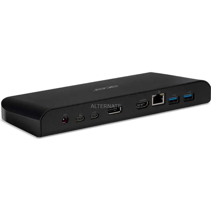 Acer NP.DCK11.01N Port-Replikator und Dockingstation für Notebook USB 3.0 (3.1 Gen 1) Type-C Schwarz