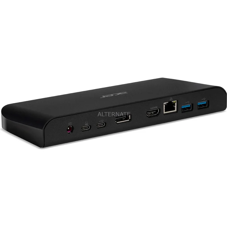 Acer NP.DCK11.01N Port-Replikator und Dockingstation für Notebook USB 3.0 (3.1 Gen 1) Type-C Schwarz – Bild 1