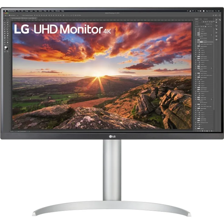 LG 27UP850-W - 27 Zoll, 4K Ultra HD (3840 x 2160), IPS-Panel, 60Hz, 5ms, 400cd/m² (27UP850-W) – Bild 1