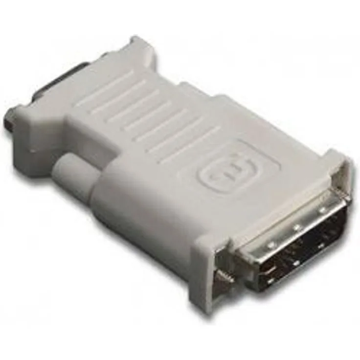 Belkin DVI-VGA, M-F 17 pin analog DVI 15 pin HD D-Sub (HD-15) Grau - Kabelschnittstellen--Adapter (M-F, 17 pin analog DVI, 15 pin HD D-Sub (HD-15), Male Connector-Female Connector, Grau)