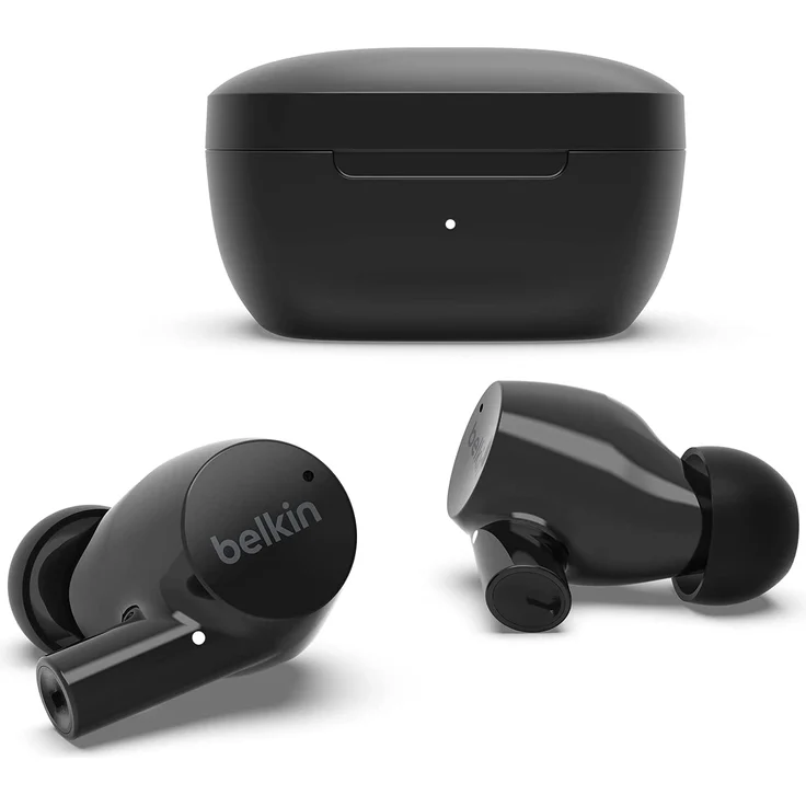 Belkin Soundform Rise AUC004BTBK True Wireless In-Ear-Kopfhörer mit Bluetooth, wasserdicht, schwarz – Bild 1