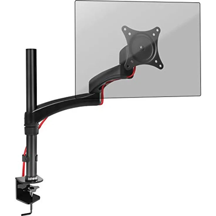 Duronic DM451X3 Monitorhalterung / Tischhalterung / Monitorständer für einen LCD / LED Computer Bildschirm / Fernsehgerät mit Neig, Schwenk und Rotierfunktion