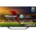 Hisense 55A7GQ 139 cm (55 Zoll) QLED Smart TV (Ultra HD, HDR, Direct LED) HD-Triple-Tuner (Sat, Antenne, Kabel) Modelljahr 2021 Energieklasse G (DE-Modell)