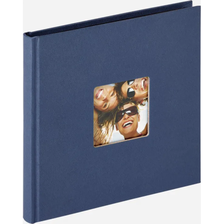 walther design FA-199-L Designalbum Fun, blau, 18 x 18 cm