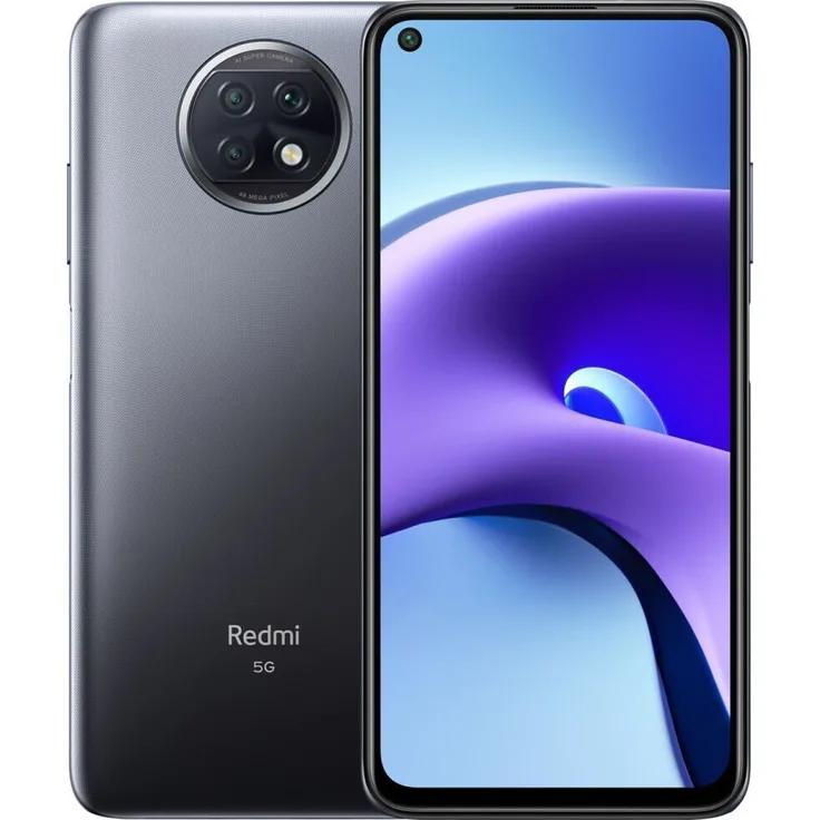 Xiaomi Redmi Note 9T 5G Smartphone 16,59cm (6,53 Zoll) LCD-Display, 64GB interner Speicher, 4GB RAM, Dual-SIM, Android, Nightfall Black