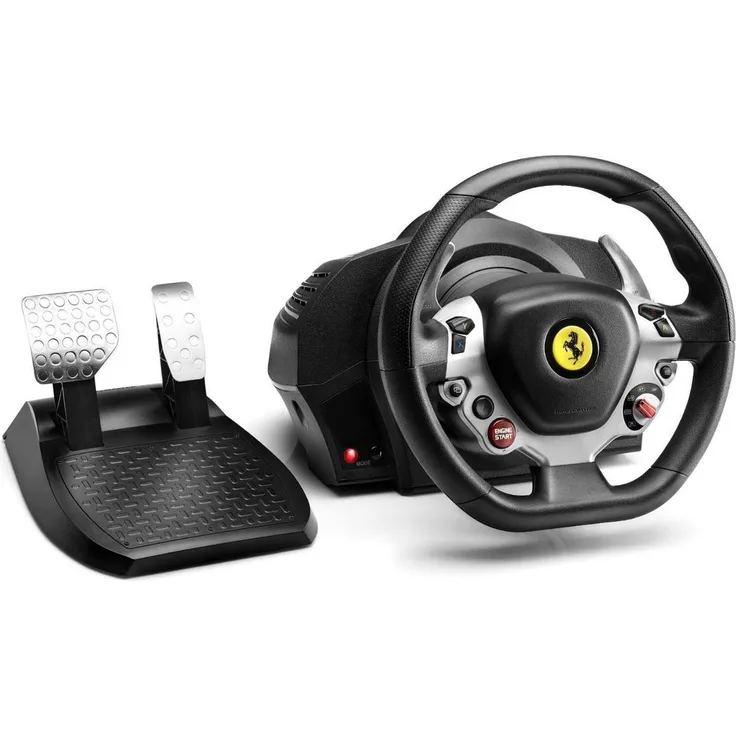Thrustmaster TX Racing Wheel Ferrari 458 Italia Edition Force Feedback Schwarz (4460104) (PC, Xbox One, Xbox Series)