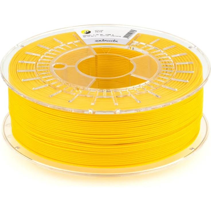 Extrudr 3D-Filament PETG yellow 1.75mm 1100g Spule
