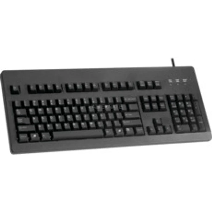 CHERRY G80-3000 - Tastatur - PS/2, USB - Deutsch QWERTZ - Schwarz (G80-3000LPCDE-2) – Bild 1