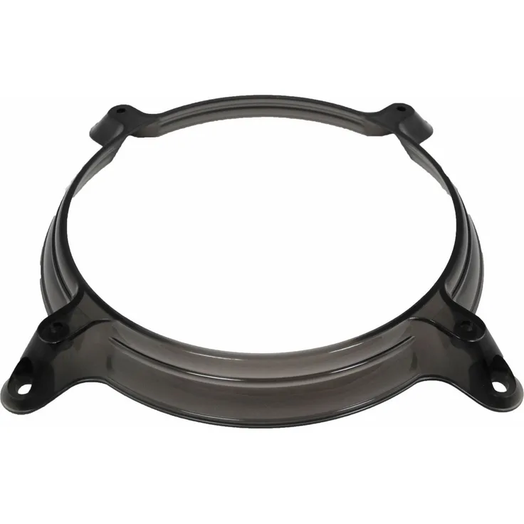 AAB Cooling Fan Adaptor Lüfter Adapter, 120mm auf 140mm schwarz transparent