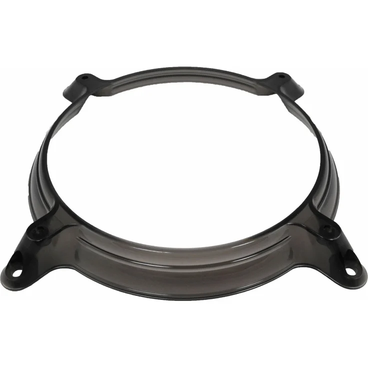 AAB Cooling Fan Adaptor Lüfter Adapter, 120mm auf 140mm schwarz transparent – Bild 1