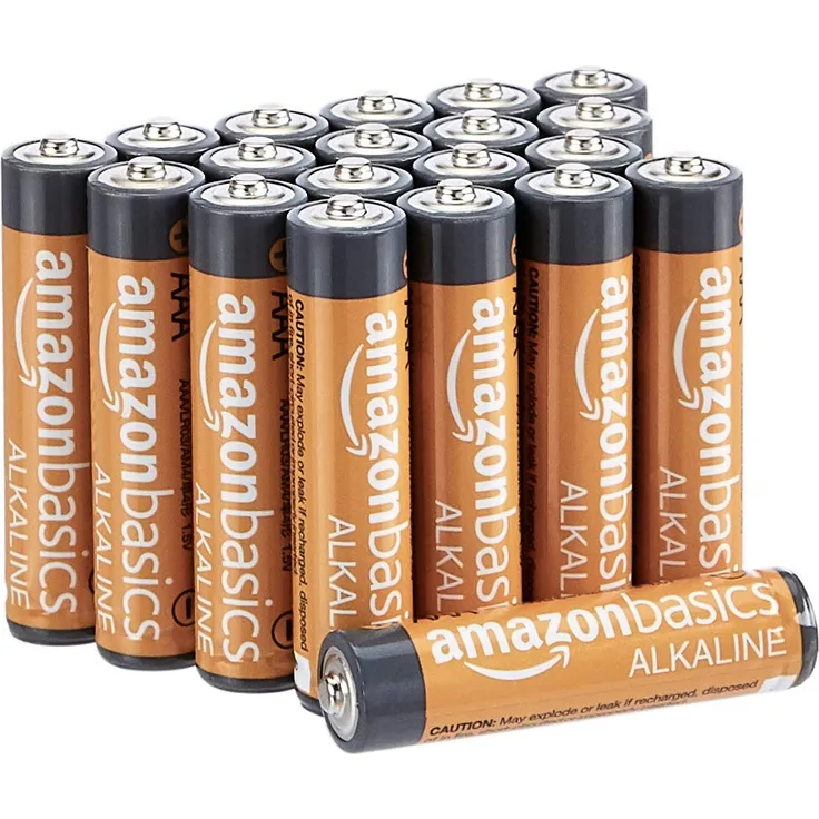 AmazonBasics AAA-Alkalibatterien, leistungsstark, 1,5 V, 20 Stück (Aussehen kann variieren)