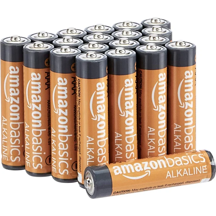 AmazonBasics AAA-Alkalibatterien, leistungsstark, 1,5 V, 20 Stück (Aussehen kann variieren)
