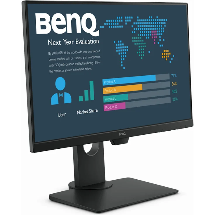 BenQ BL2480T (9H.LHFLA.TBE) - 23,8 Zoll, Full HD (1920 x 1080), IPS-Panel, 60Hz, 5ms, 250cd/m² – Bild 6