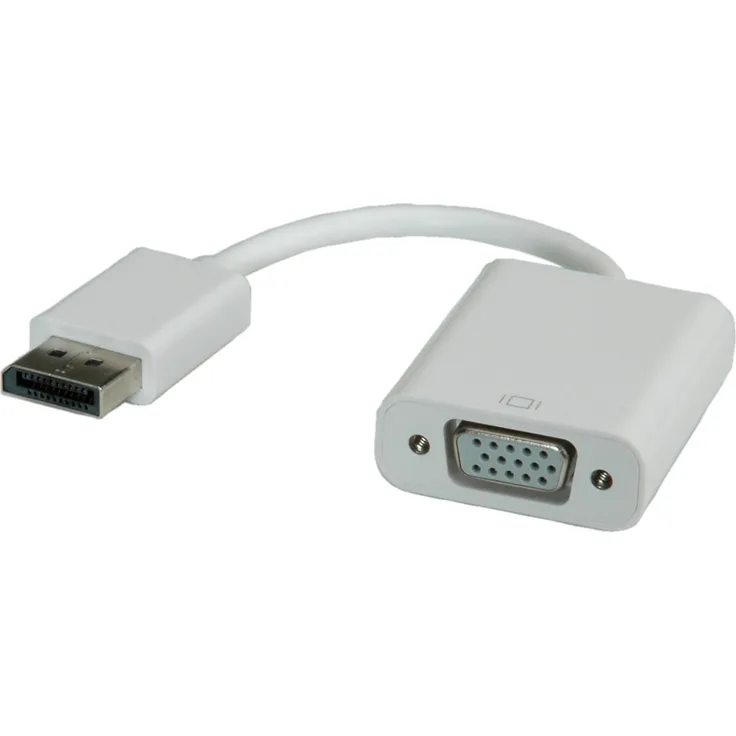 ROLINE DisplayPort-VGA Adapter, DP ST - VGA BU (12.03.3135)