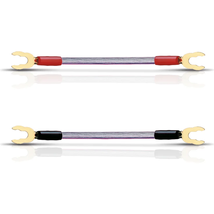 Oehlbach JUMP! Lautsprecher Brücken (4x10cm, 6mm², 4 Stück)