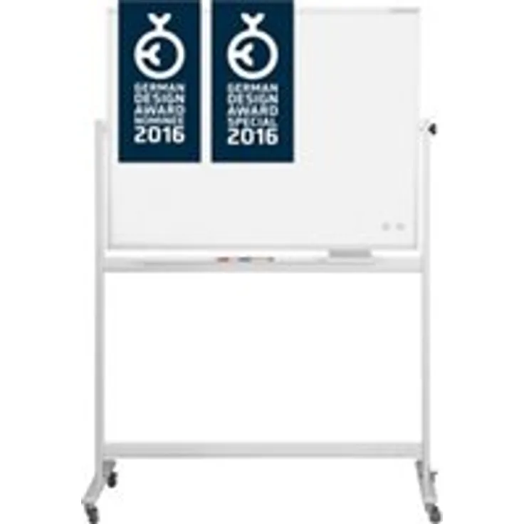 magnetoplan Mobile Schreibtafel, Typ CC, Größe 2000 x 1000 mm