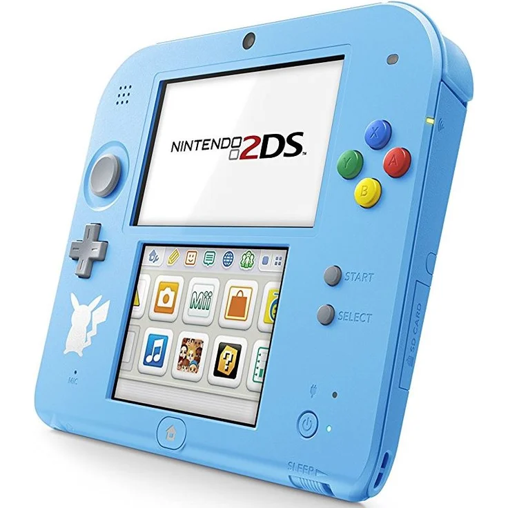 Nintendo 2DS Special Edition Pokémon Sonne Hellblau 256MB & 4GB Speicherkarte Bundle inkl. Pokémon Sonne - Preisvergleich – Bild 3