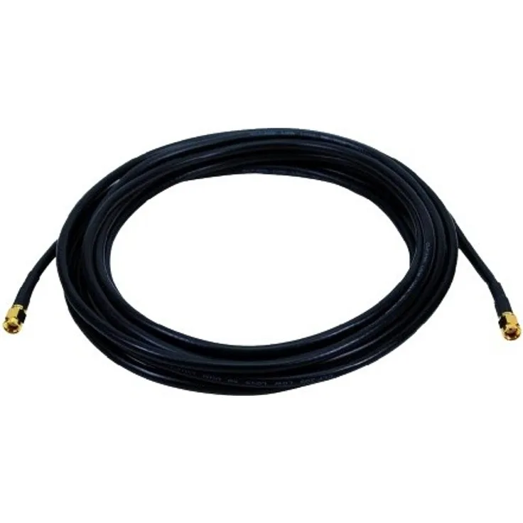 LogiLink CFD200 Antennenkabel (R-SMA-Stecker auf Kupplung, 5 m)