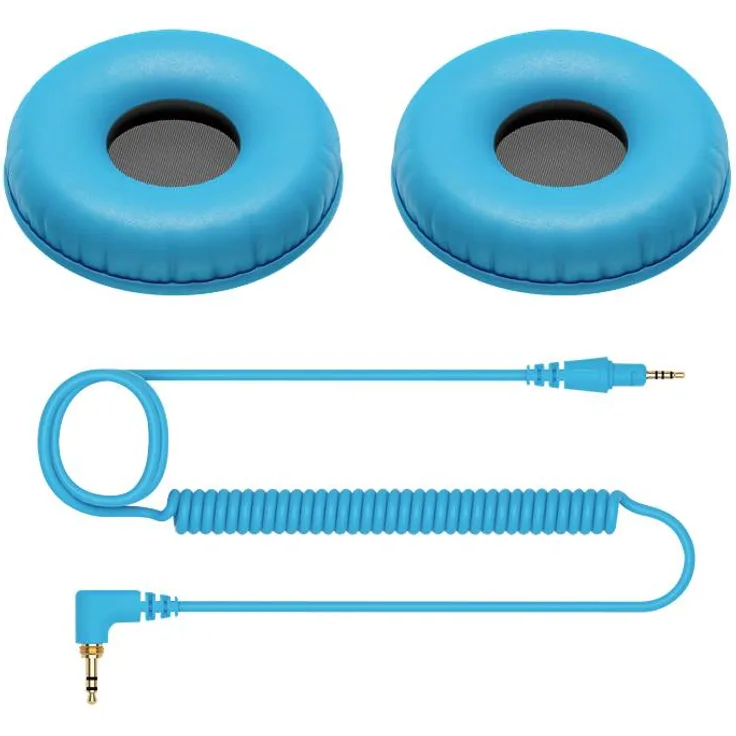 Pioneer DJ HC-CP08-L Over Ear Kopfhörer Ohrpolster 1St.