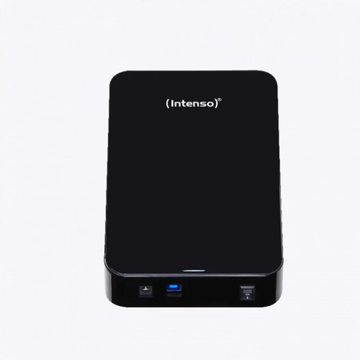 Intenso Memory Center - Festplatte - 8 TB - extern (Stationär) - 3.5 Zoll (8.9 cm) - USB 3.0 - 5400 rpm - Puffer: 32 MB - Schwarz (6031516) – Bild 4