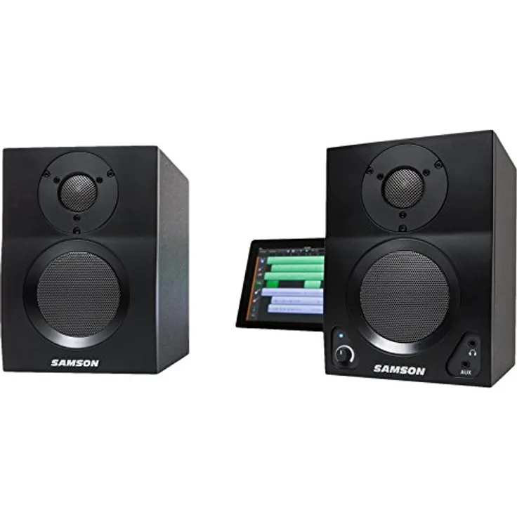 Samson MediaOne BT3 Multimedia Lautsprecher mit BlueTooth Empfänger