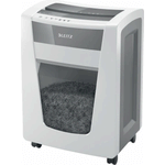 Leitz IQ Office Pro Aktenvernichter, Mikroschnitt, Sicherheitsstufe P5, 15 Blatt Kapazität, 30L Abfallbehälter, Schredder, Weiß, 80050000