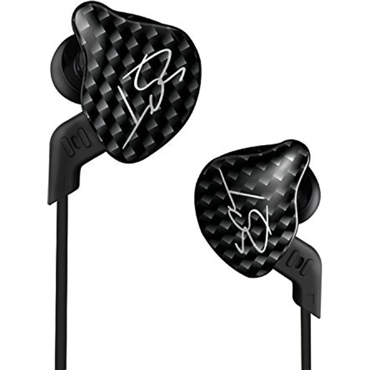 KZ ZSt Dynamic Hybrid Dual Driver in-Ear-Kopfhörer Black without Mic