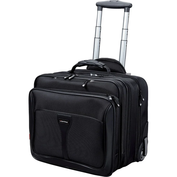 Lightpak 46102 - Business Trolley Executive Line Bravo 2 aus Nylon, schwarz – Bild 1