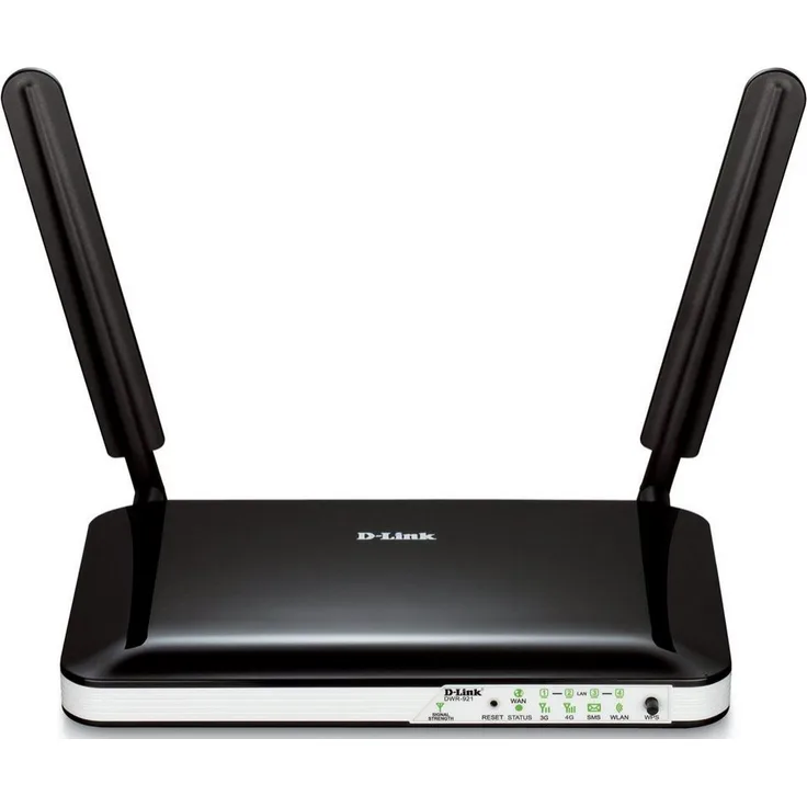 D-Link DWR-921 4G LTE Router - Wireless Router - WWAN - 4-Port-Switch - 802.11b/g/n