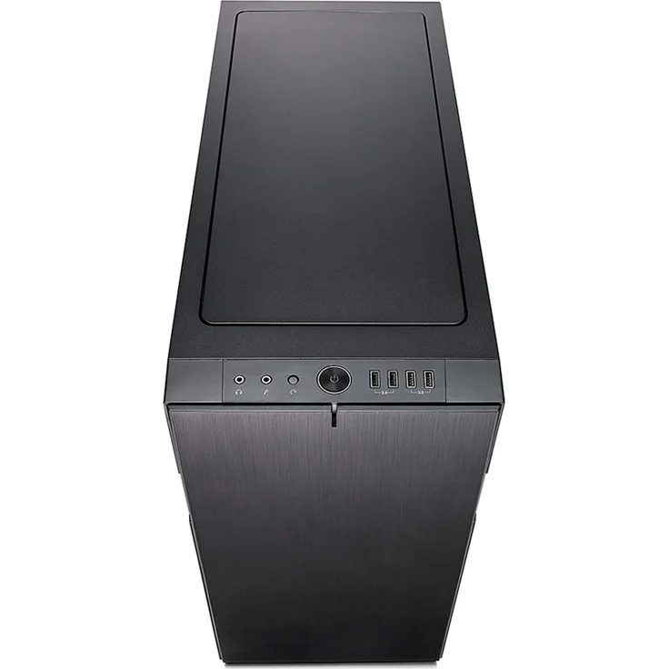Fractal Design Define R6 Black Tempered Glass, PC Gehäuse (Midi Tower mit Seitenteil aus gehärtetem Glas) Case Modding für (High End) Gaming PC, schwarz – Bild 4