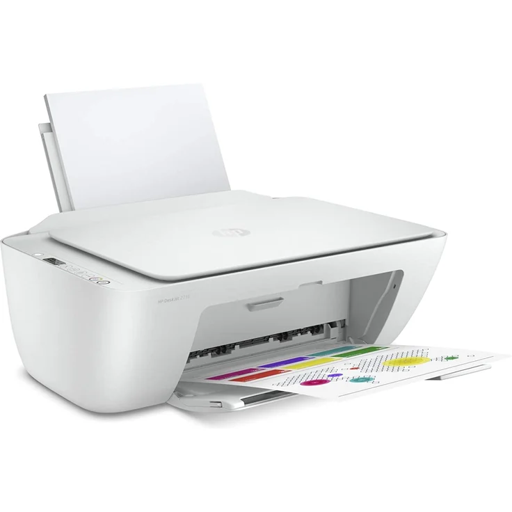 HP DeskJet 2710 (3-in-1) Multifunktionsdrucker - (Thermal Inkjet) Farbe, Druckgeschwindigkeit: 7 s/w, 5 Farbe, Auflösung: 1200 x 1200, USB, WLAN, AirPrint, Mobile Print (5AR83B) – Bild 5
