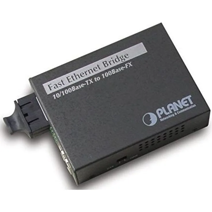 PLANET Media Converter Multimode 10/100Base-TX zu 100Base-FX inkl. Netzteil SC Connector