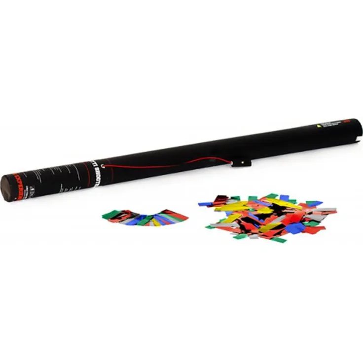 TCM FX Konfetti-Ladung elektrisch 80cm, mehrfarbig metallic