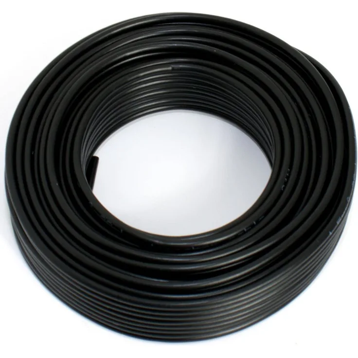 Lautsprecherkabel 2x1,50mm2 - 10m - schwarz - CCA - Audiokabel - Boxenkabel