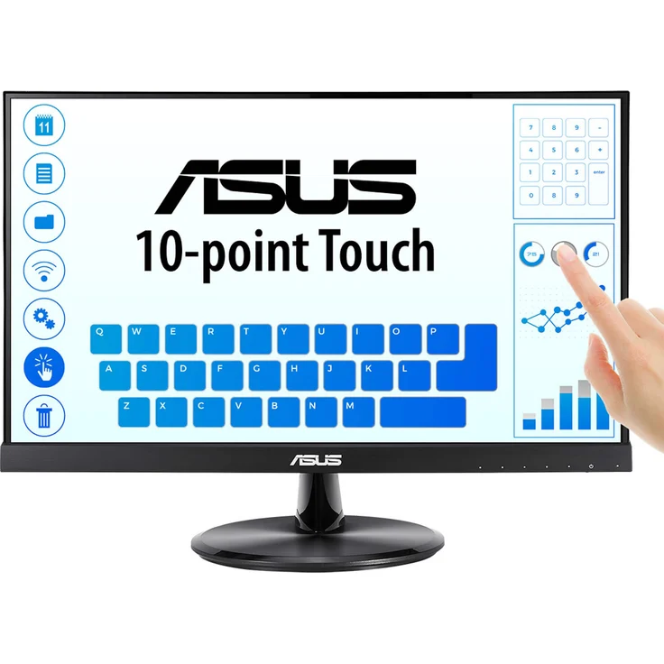 Asus VT229H (90LM0490-B01170) - 21,5 Zoll, Full HD (1920 x 1080), IPS-Panel, 60Hz, 5ms, 250cd/m² – Bild 3