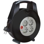 Brennenstuhl Kabelbox Vario Line, schwarz/lichtgrau, 15 m