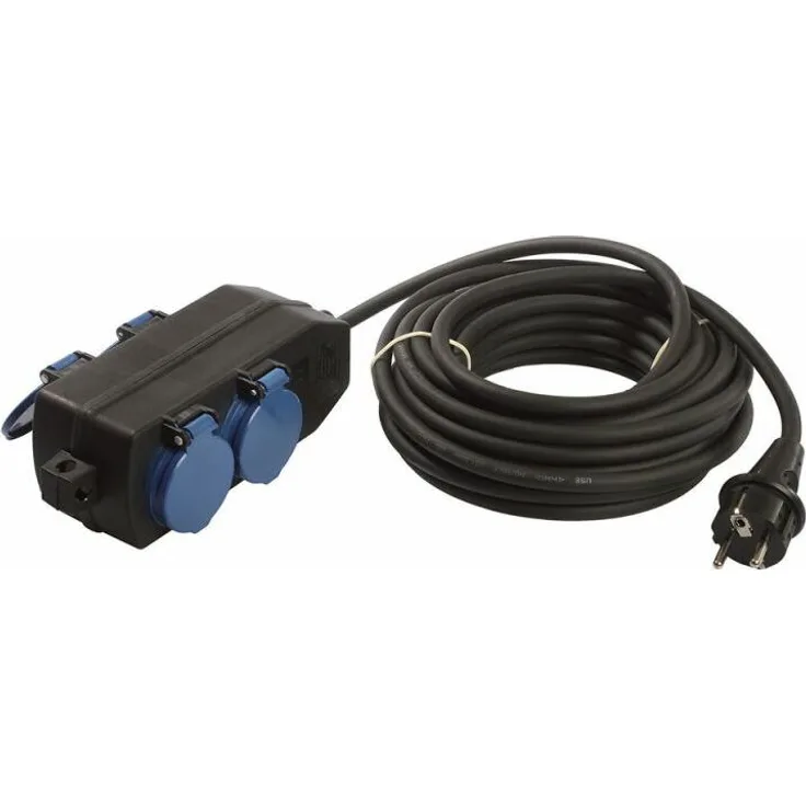 as-Schwabe 60673 4-fach-Verteilersteckdose