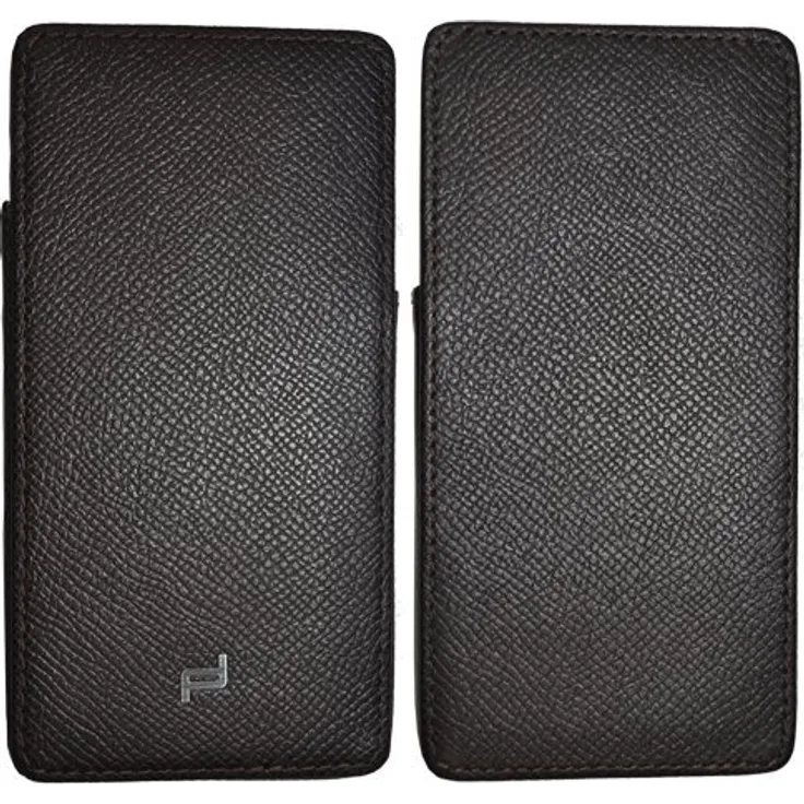 BlackBerry PD 3300 French Classic 3.0 Leather Case P`9982 dark brown Braun