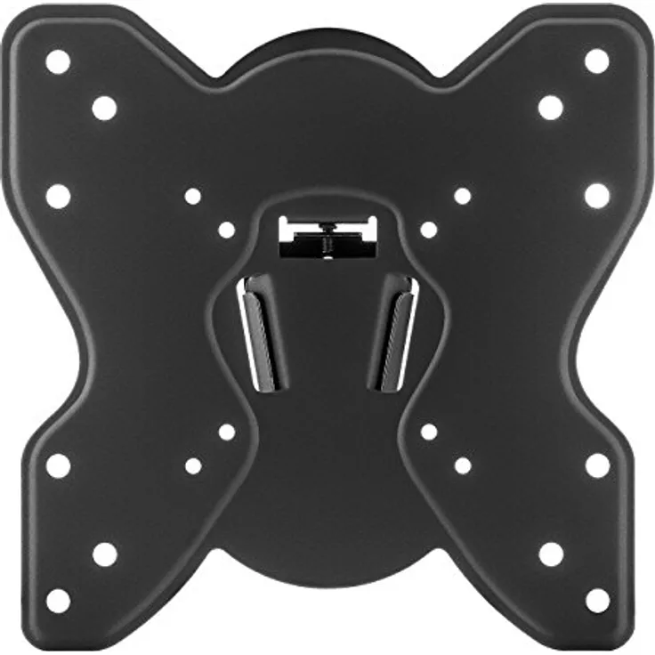 deleyCON Universal TV & Monitor Wandhalterung - 17 Zoll bis 47 Zoll Zoll (43-119cm) - bis 30Kg - Neigbar -12° / +3° - bis VESA 200x200mm - Wandabstand nur 37mm - TV Monitor Halterung