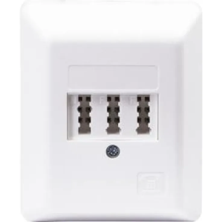 Schwaiger TDA1236 532 TAE Weiß Steckdose, TDA1236532