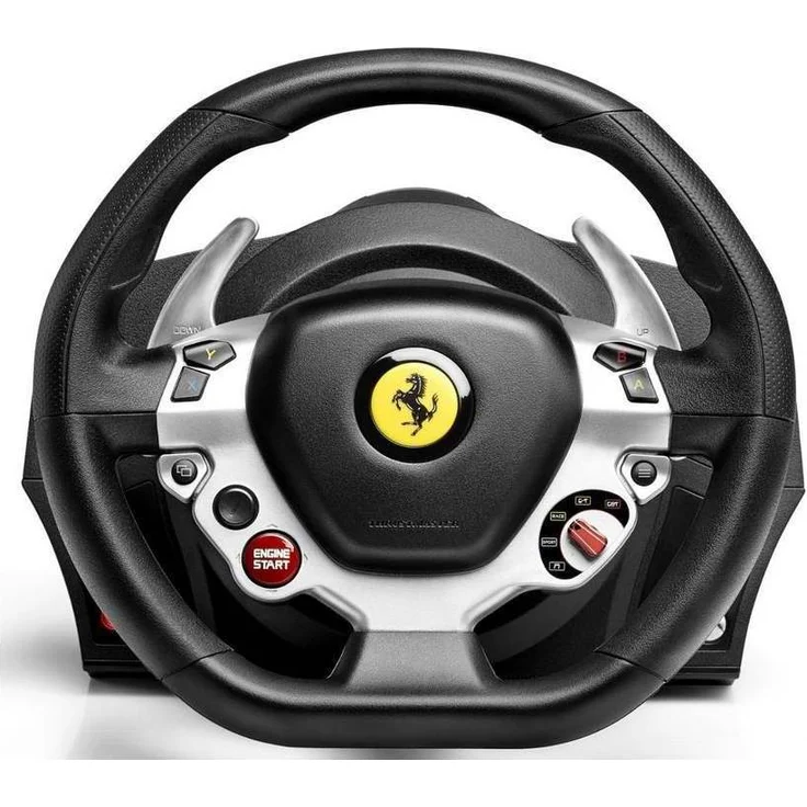 Thrustmaster TX Racing Wheel Ferrari 458 Italia Edition Force Feedback Schwarz (4460104) (PC, Xbox One, Xbox Series) – Bild 3