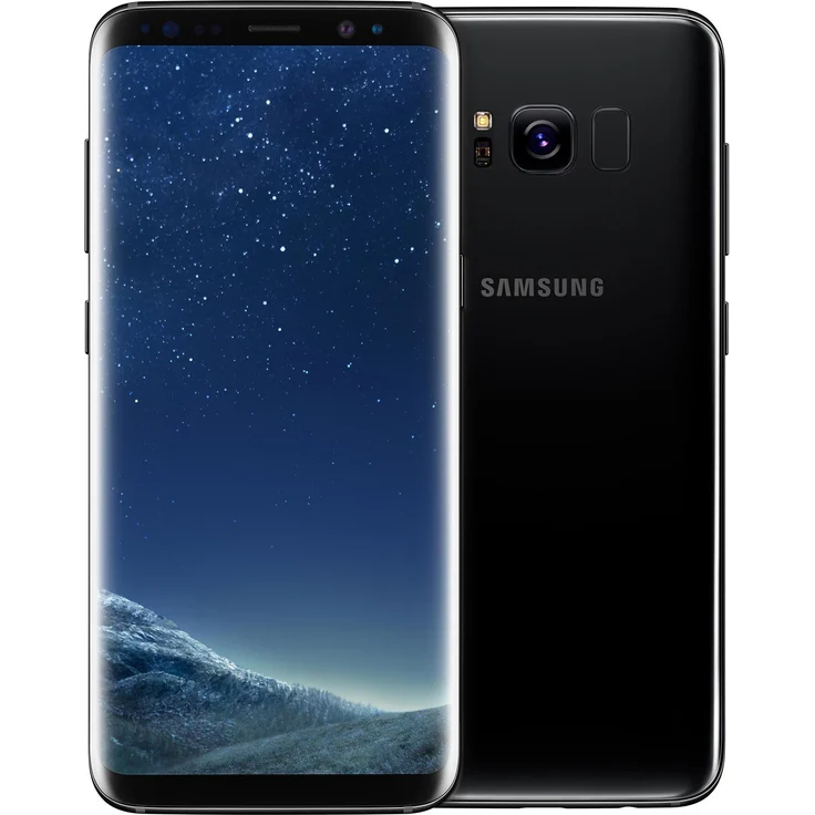 Samsung Galaxy S8 Smartphone 14,73cm Pixel (5,8 Zoll) Super-AMOLED-Display, 64GB interner Speicher, 4GB RAM, Android, Midnight Black – Bild 2