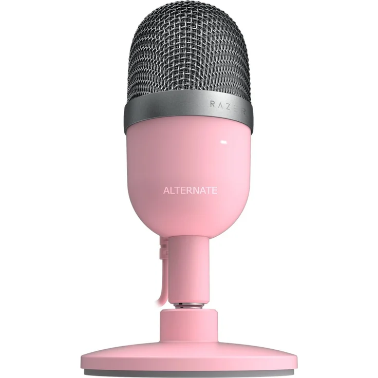 Razer Seiren Mini Mikrofon, rosa-silber – Bild 1
