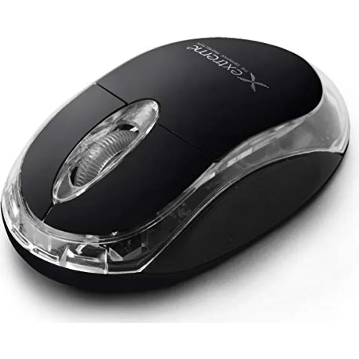 EXTREME HARRIER XM105K-Maus (optisch, 1000 DPI, schwarz) (XM105K)