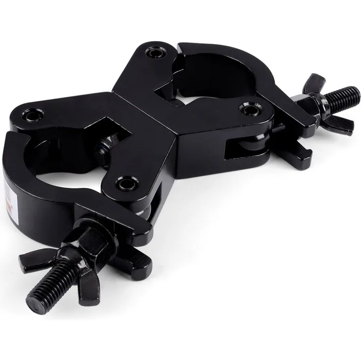 Riggatec Doppelschelle - Swivel Coupler schmal sw bis 750kg MKII (48-51mm)