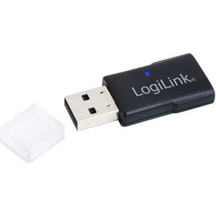 LogiLink WL0086B - Wireless LAN 300 MBit-s USB 2.0 Micro Adapter mit WPA2 Verschlüsselung und Datenübertragung bis zu 300 Mbit-s