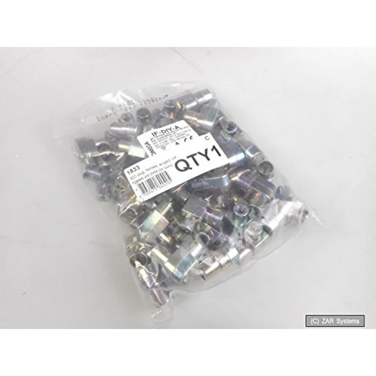 Maximum – IEC PLUG, Female, Angled, HF Metall, 4 g LTE STOP, 50 PCS, 1833 (Metall, 4 g LTE STOP, 50 Stück)