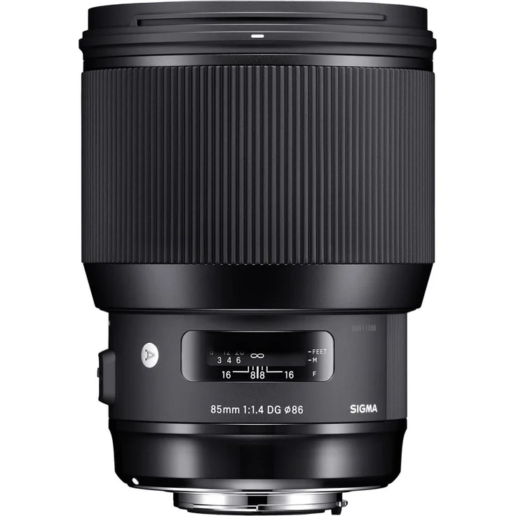 Sigma 85mm F1,4 DG HSM Art Objektiv (86mm Filtergewinde) für Canon Objektivbajonett – Bild 1