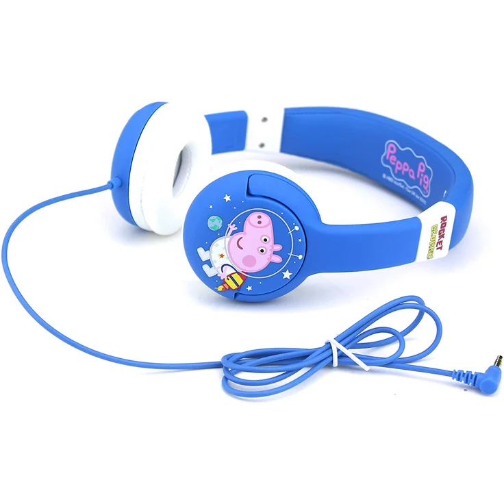 OTL Peppa Pig George Rocket On-Ear-Kopfhörer, geeignet für Kinder, blau – Bild 3
